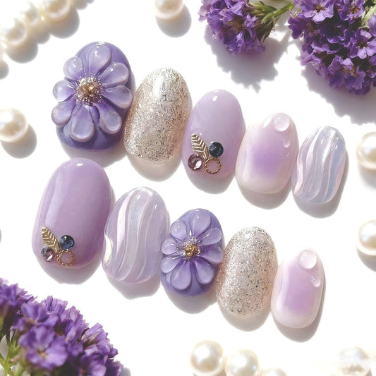 Daily Chic Short Square Press-on Nails